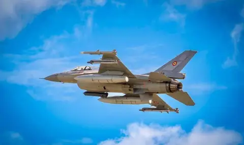 Румънски F-16 свали втори дрон за денонощие