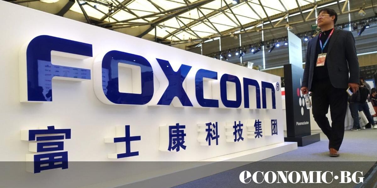 Foxconn отчете 40% ръст на приходите