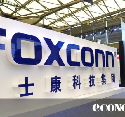 Foxconn отчете 40% ръст на приходите