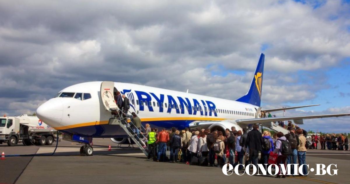 Ryanair предупреди за летен хаос заради новата биометрична система на ЕС
