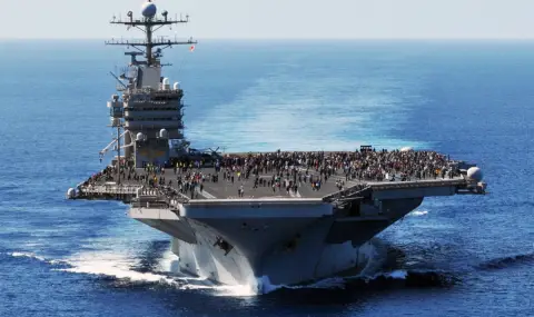 CENTCOM призна за тежкото изтощение на екипажа на USS Abraham Lincoln