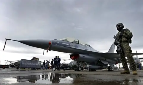 В Северозападна Турция! Изтребител F-16 се разби по време на тренировъчен полет
