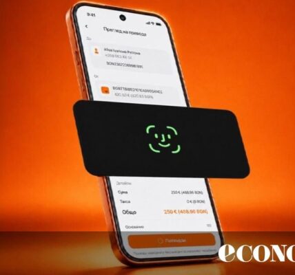 Потвърждение с биометрични данни при онлайн плащане с карта neon на tbi bank
