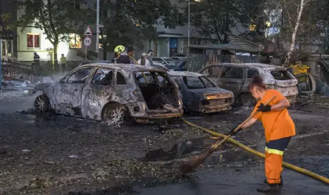 Ракета е паднала до посолството на Литва в Киев