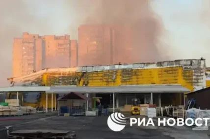 Руски удари в Одеса и Суми; ТЦ „Галактика“ изгоря в Донецк