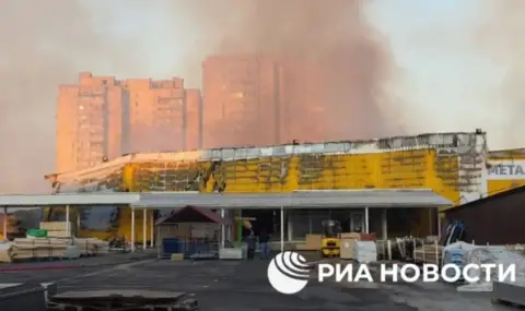 Руски удари в Одеса и Суми; ТЦ „Галактика“ изгоря в Донецк