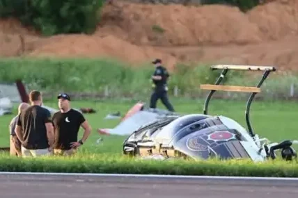 Самолет Cessna и полицейски вертолет Bell се сблъскаха в САЩ