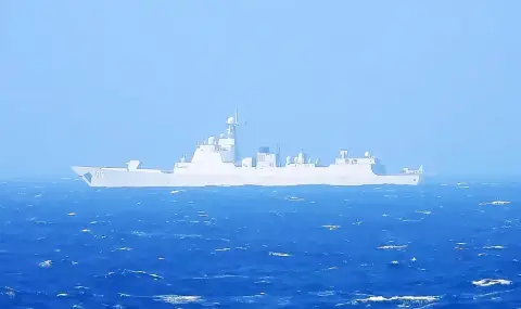 Тайван засече 14 китайски кораба около територията си