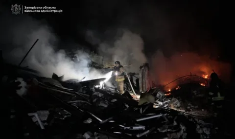 Нощни атаки в Украйна: Трима загинали в Запорожие и Кривой рог