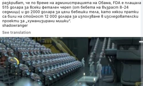Няма доказателства, че съществуват „ферми за човешки бебета“, които захранват изкуствен интелект с човешки неврони