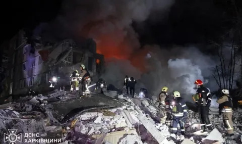 При руски обстрел в Харков са ранени 20 души, 8 от тях деца