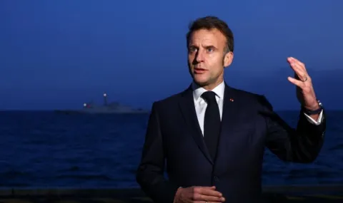 Рейтингът на Макрон достигна рекордно ниско ниво във Франция