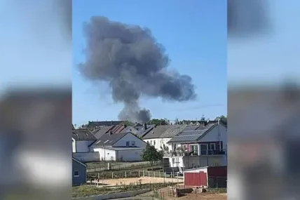 Самолет се разби в американска база в Германия: вероятно е F-16
