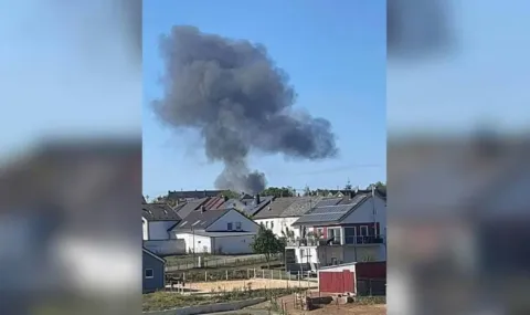 Самолет се разби в американска база в Германия: вероятно е F-16