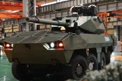 Тайван показа колесната бойна машина Cheetah
