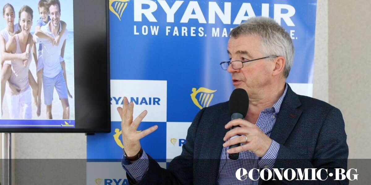 Шефът на Ryanair предупреждава за скок при цените и фалити на авиокомпании