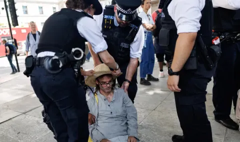 139 арестувани на протеста в Лондон за Palestine Action