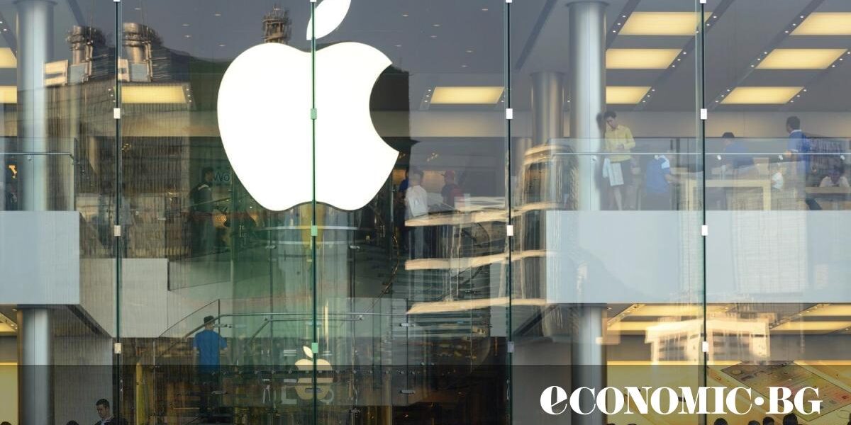 Apple отново достигна пазарна капитализация 5 трлн. долара