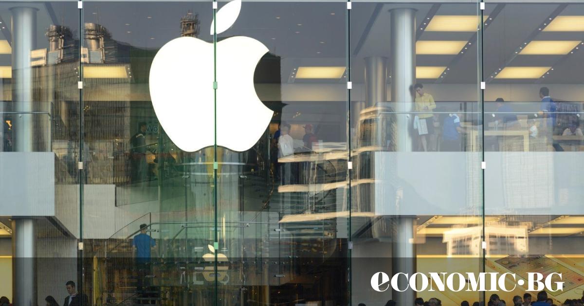 Apple отново достигна пазарна капитализация 5 трлн. долара