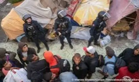 Полицията разчисти последните мигрантски лагери в Сеута