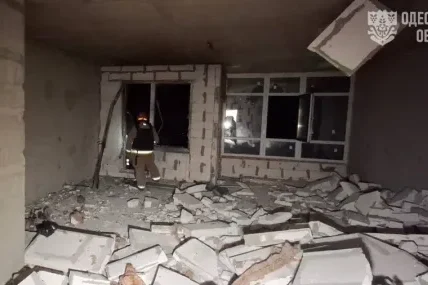 Руски удар порази жилищен блок в Одеса