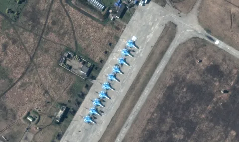 Украйна съобщи за унищожаването на шест руски Су-34М при удар по военно летище